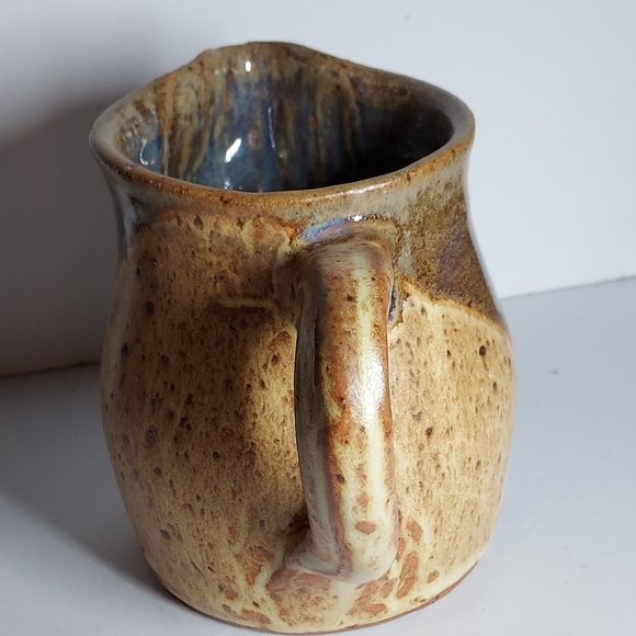 Vintage Handmade Studio Pottery Pitcher Vase - Picture 3 of 6